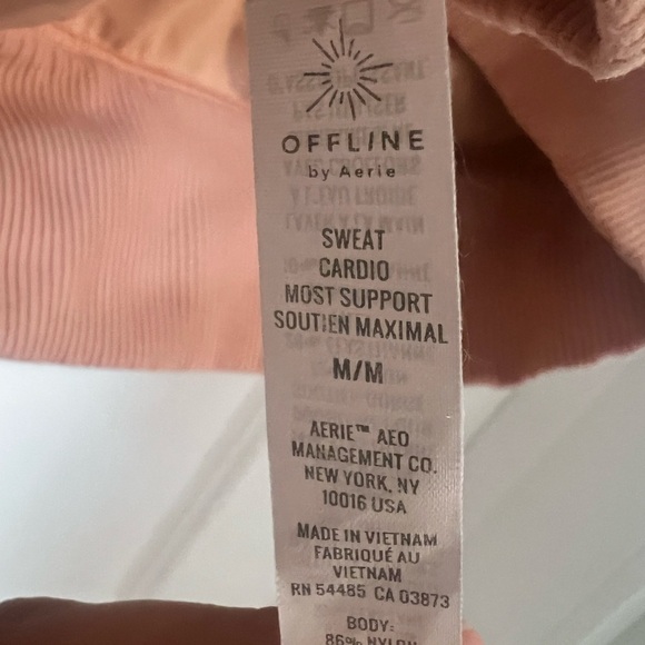 Aerie Blush Sports Bra - Picture 6 of 7